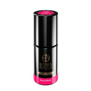 Boska Nails Divine Anna Maria 346 - neonowy różowy lakier hybrydowy 6 ml