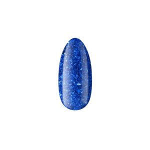 Boska Nails Divine Blue Power 362 - niebieski brokatowy lakier hybrydowy 6 ml