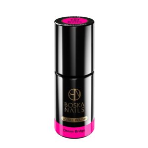 Boska Nails Divine Dream Bridge 345 - neonowy różowy lakier hybrydowy 6 ml