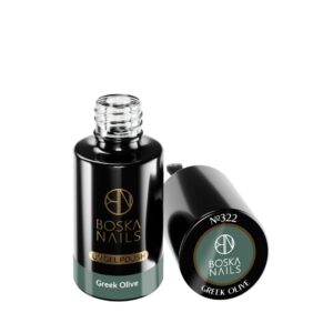 Boska Nails Divine Greek Olive No. 322 – Jasnozielony Lakier Hybrydowy 6 ml