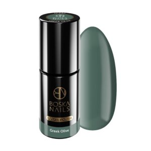 Boska Nails Divine Greek Olive No. 322 – Jasnozielony Lakier Hybrydowy 6 ml