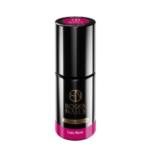 Boska Nails Divine Lazy Rose No. 351 – Neonowy Ciemnoróżowy Lakier Hybrydowy 6 ml