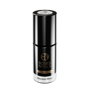 Boska Nails Divine Mountain Moon No. 359 – Biały Lakier Hybrydowy z Brokatem 6 ml