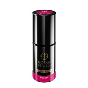 Boska Nails Divine Pink Doll No. 349 – Neonowy Różowy Lakier Hybrydowy 6 ml
