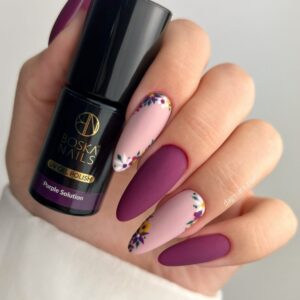 Boska Nails Divine Purple Solution No. 308 – Fioletowy Lakier Hybrydowy 6 ml