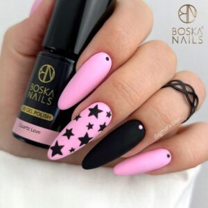 Boska Nails Divine Quartz Love 342 - jasnoróżowy lakier hybrydowy 6 ml