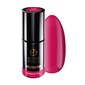 Boska Nails Divine Raspberry Trip 339 - malinowy lakier hybrydowy 6 ml
