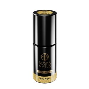 Boska Nails Divine Shine Night 367 - kremowy brokatowy lakier hybrydowy 6 ml
