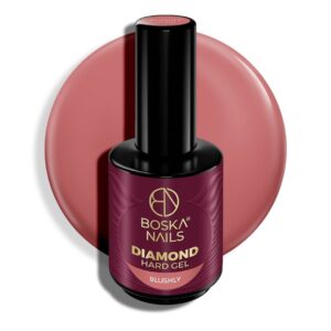Boska Nails Hard Diamond Gel Blushly 292 Żel Budujący Różowy 15 ml