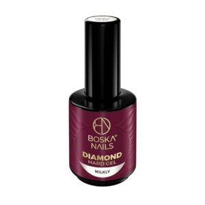 Boska Nails Hard Diamond Gel Milky 277 Żel Budujący Mleczny 15 ml