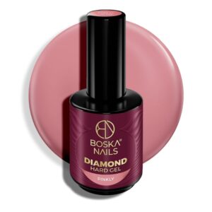 Boska Nails Hard Diamond Gel Pinkly 283 Żel Budujący Różowy 15 ml