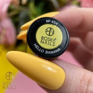 Boska Nails Hello Banana 454 - żółty lakier hybrydowy 6 ml