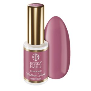 Boska Nails Lakier Hybrydowy Autumn Drink Silent Music 577 6 ml – róż z tonem malwy