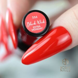Boska Nails Lakier Hybrydowy Black Week Extra Monday 516 6 ml – ceglasta czerwień