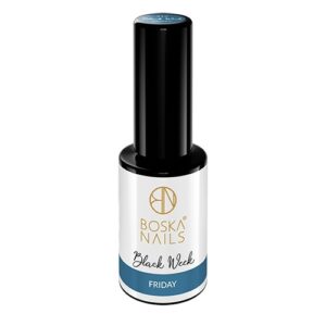 Boska Nails Lakier Hybrydowy Black Week Friday 513 6 ml – ciemny lazur