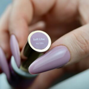 Boska Nails Lakier Hybrydowy Bloom Soft Lilac 584 6 ml – jasnofioletowy lakier hybrydowy