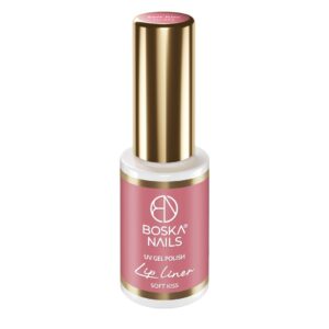 Boska Nails Lakier Hybrydowy Lip Liner Soft Kiss 593 6 ml – ciepły róż