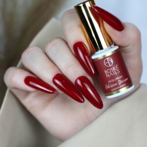 Boska Nails Lakier Hybrydowy Odissea Divina Garden Gossip No. 540 Bordowy 6 ml