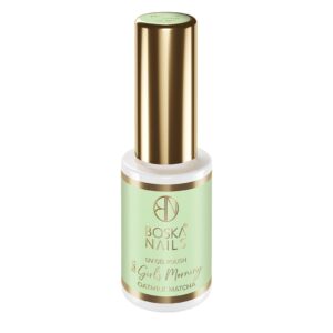 Boska Nails Lakier Hybrydowy That's Girl's Morning Oatmilk Matcha 565 6 ml – zgaszona zieleń