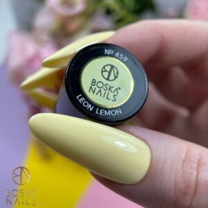 Boska Nails Leon Lemon 459 - masełkowy żółty lakier hybrydowy 6 ml