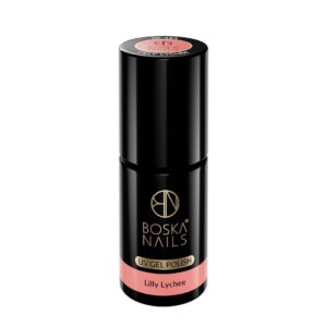 Boska Nails Lilly Lychee 453 - pastelowy różowy lakier hybrydowy 6 ml