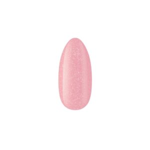 Boska Nails Luxe Base Apricot Wow – Kauczukowa Baza Hybrydowa z Drobinkami 10 ml