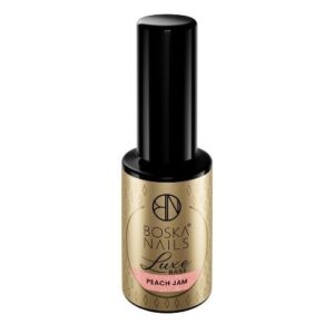 Boska Nails Luxe Base Peach Jam Baza Kauczukowa z Drobinką 10 ml