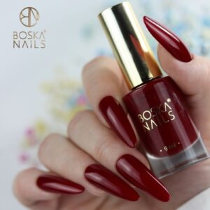 Boska Nails Madalen No. 670 Lakier Klasyczny do Paznokci Winna Czerwień 9 ml