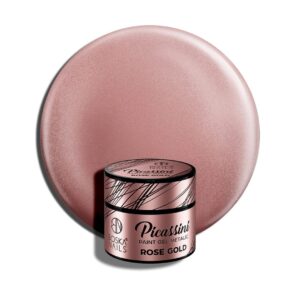 Boska Nails Picassini Metallic Paint Gel Rose Gold Żel do Zdobień 5 ml