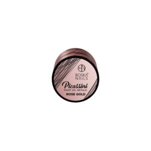 Boska Nails Picassini Metallic Paint Gel Rose Gold Żel do Zdobień 5 ml