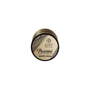Boska Nails Picassini Metallic Rustic Gold Żel do Zdobień Złoty 5 ml
