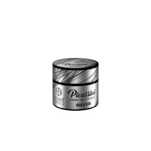 Boska Nails Picassini Metallic Silver Żel do Zdobień Srebrny 5 ml