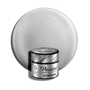 Boska Nails Picassini Metallic Silverinio Żel do Zdobień Srebrny 5 ml