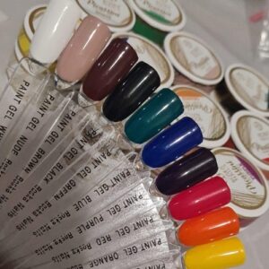 Boska Nails Picassini Paint Gel White Żel do Zdobień Biały 5 ml