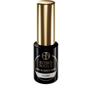 Boska Nails Pro Rubber Base Clara Baza Kauczukowa Transparentna 6 ml