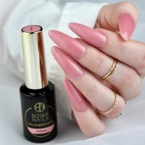 Boska Nails Pro Rubber Base Stella – Baza Kauczukowa Cover Pink 6 ml