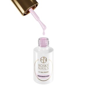 Boska Nails Say Yes Bridesmaid Wish No. 410 – Jasnoróżowy Lakier Hybrydowy 6 ml