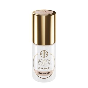 Boska Nails Say Yes Love Bouquet 411 - mlecznoróżowy lakier hybrydowy nude 6 ml