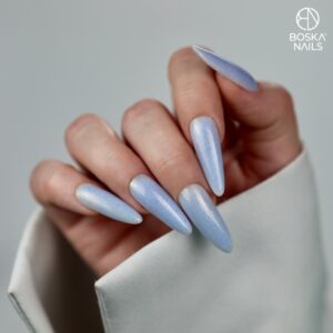 Boska Nails Summer Chill Denim Breeze – Baza Kauczukowa Jasny Jeans 10 ml