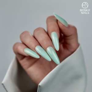 Boska Nails Summer Chill Mojito Glow – Baza Kauczukowa Zielona 10 ml