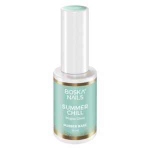 Boska Nails Summer Chill Mojito Glow – Baza Kauczukowa Zielona 10 ml