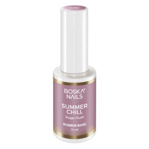 Boska Nails Summer Chill Sugar Flush – Baza Kauczukowa Fioletowa 10 ml