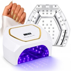 Clavier NailSology LumiSense 3.0 Lampa UV LED 268W 66 LED do Paznokci Biała