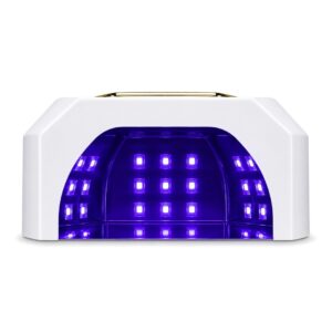 Clavier NailSology LumiSense 3.0 Lampa UV LED 268W 66 LED do Paznokci Biała