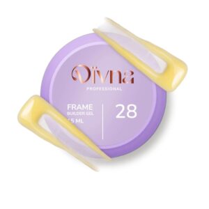 DIVNA Frame Builder Gel 28 Żel Budujący z Folią i Brokatem 15 g
