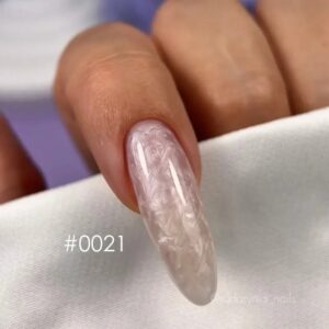 DNKa' Builder Gel #0021 Pearl 15 ml – Żel Budujący z Brokatem