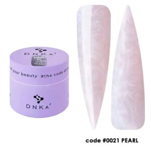 DNKa' Builder Gel #0021 Pearl 15 ml – Żel Budujący z Brokatem