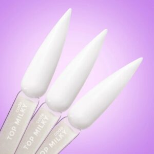 DNKa’ Top Milky No Wipe Mleczny Top Hybrydowy Bez Przemywania 12ml