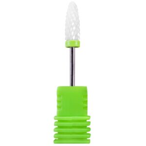 Frez Ceramiczny Stożek Zielony Mocny 3/32″ Tirch Cylinder – Do Żelu, Akrylu i Hybrydy