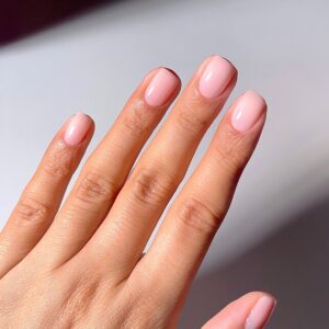 PB Nails Bottle Gel No.09 blado różowy żel w butelce z drobinkami 8 ml